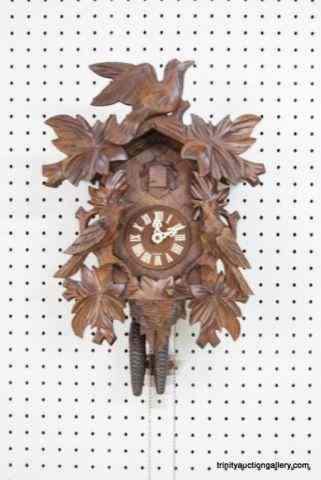 Appraisal: Vintage German Bird House Cuckoo ClockMade in Germany is a