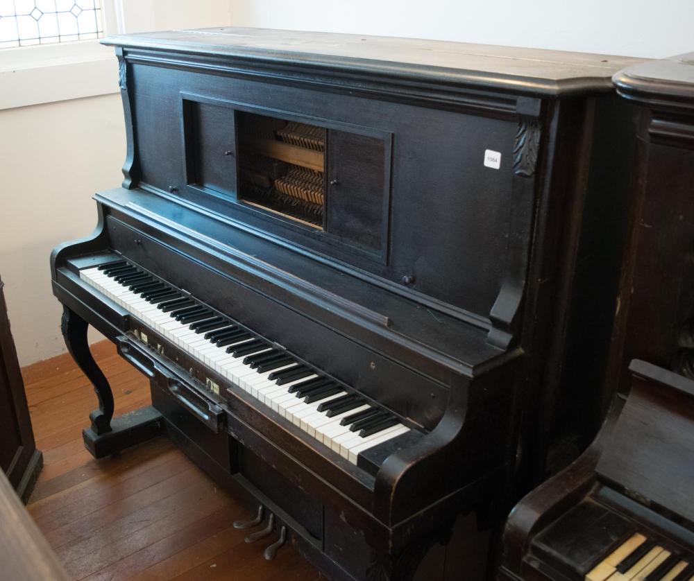 Appraisal: UPRIGHT GRAND PIANO Autopiano Co under the Pianista brand name