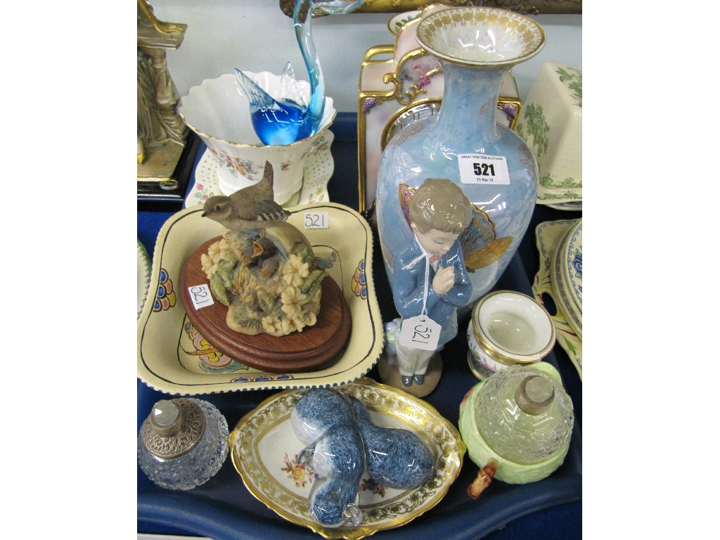 Appraisal: Tray lot of assorted ceramics etc to include Carlton Ware