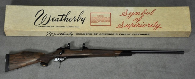 Appraisal: Weatherby Mark V Weatherby Magnum RifleSer H with exc bore