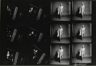 Appraisal: Bert Stern Bert Stern black and white photographic contact sheet-style