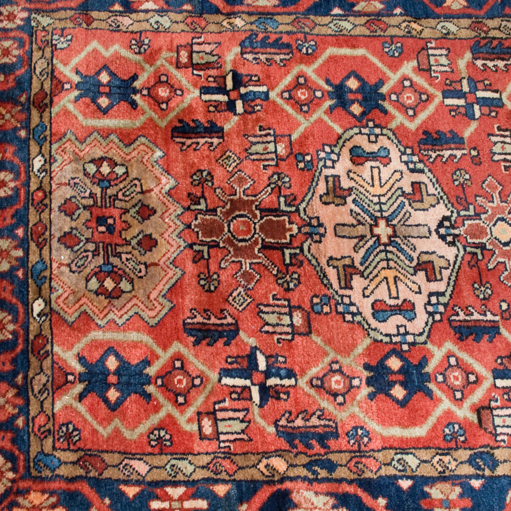 Appraisal: Northwest Persian Runner Northwest Iran contemporary The allover pattern of