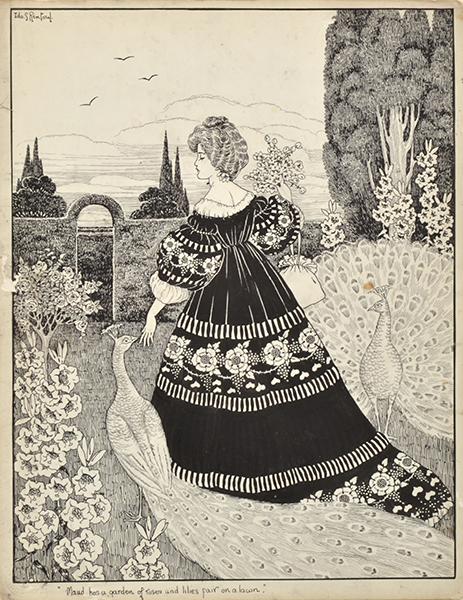 Appraisal: IDA RENTOUL OUTHWAITE - Maud has a Garden of Roses