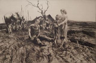 Appraisal: John E Costigan etching John E Costigan American - -