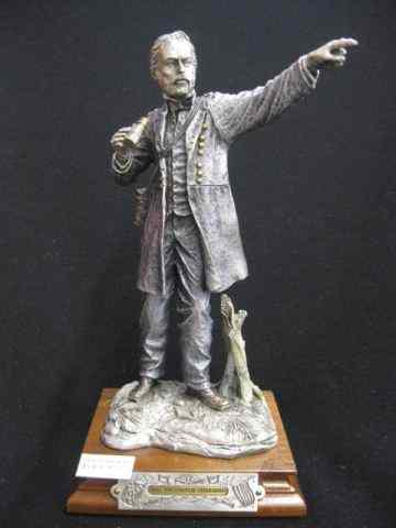 Appraisal: Chilmark Pewter Civil War Figurine''William T Sherman'' by Francis Barnum