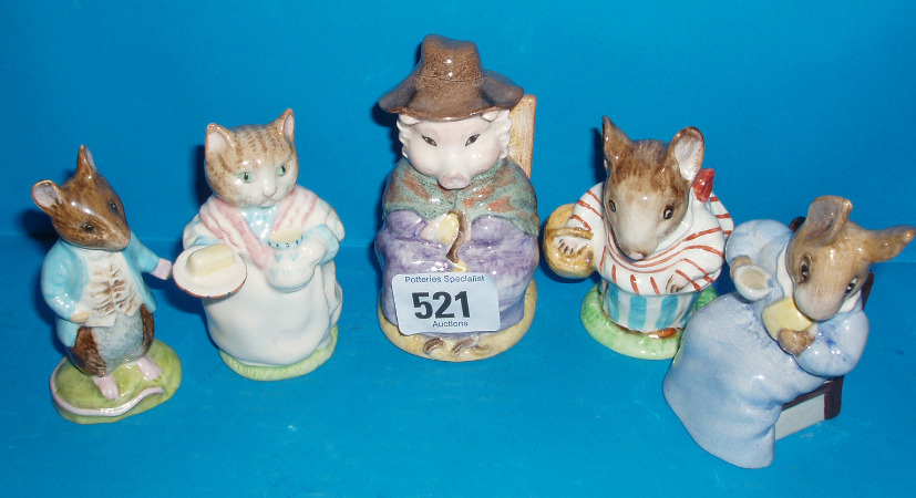 Appraisal: Mrs Tittlemouse BP a Johnny Townmouse BP B Cottontail BP