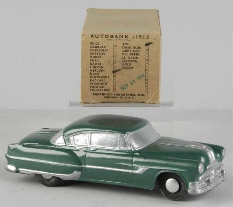 Appraisal: Diecast Banthrico Pontiac Still Bank Toy Description American Very little