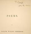 Appraisal: REMARKABLE POETRY ASSOCIATION COPY - First Edition 'The Poems' by