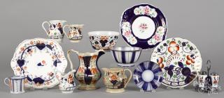 Appraisal: Gaudy Welsh porcelain