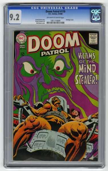 Appraisal: Doom Patrol CGC D C Comics - Arnold Drake story