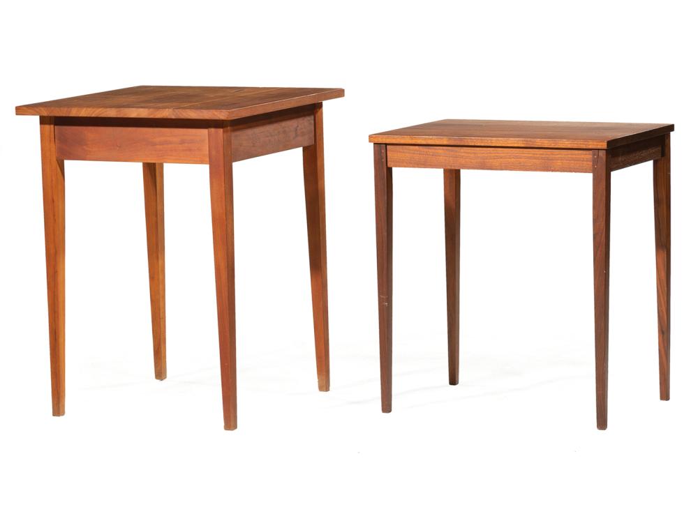 Appraisal: Two Thomas Moser Cabinet Makers Minimus Cherrywood Side Tables Auburn