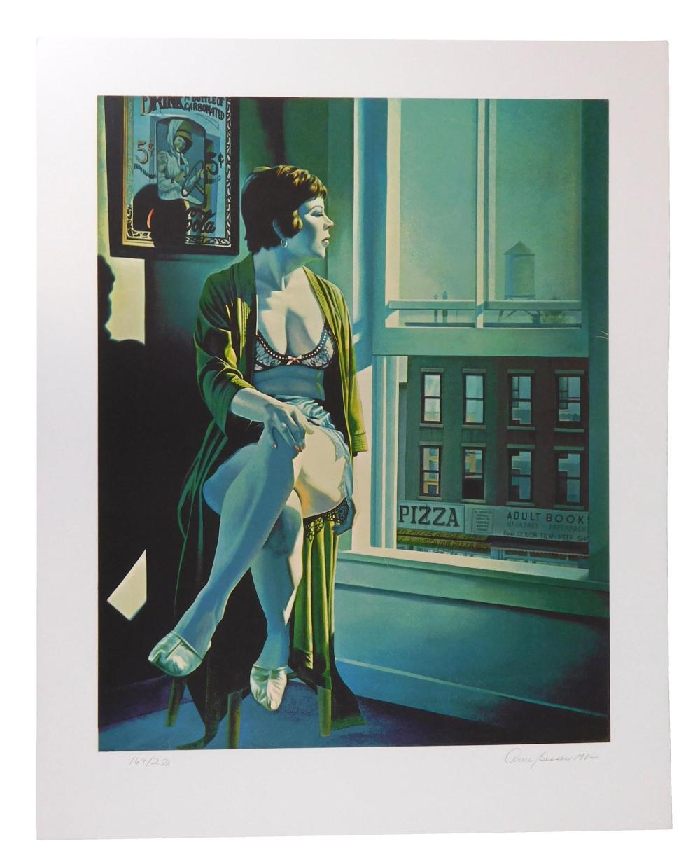 Appraisal: Arne Besser United States - The Street Below silkscreen depicts