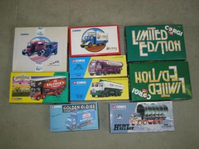 Appraisal: Nine Classics Commercial Models boxed E