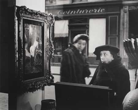 Appraisal: DOISNEAU ROBERT - La Dame Indignee Silver print x inches