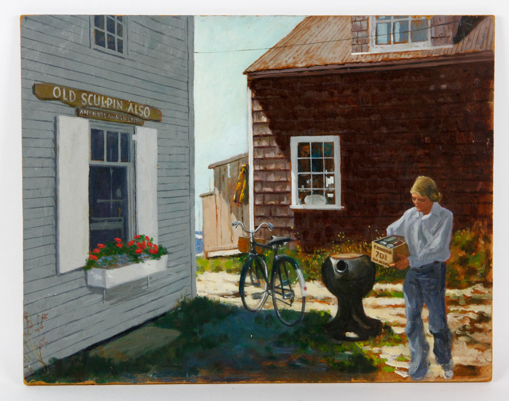 Appraisal: - Valen Backstreet Nantucket O B Mid th century S