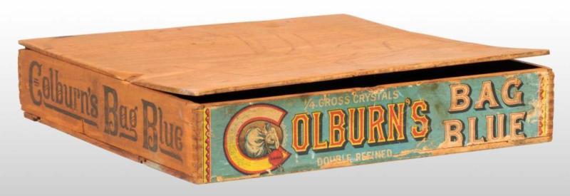 Appraisal: Colburn's Bag Blue Soap Box Description Great color and graphics