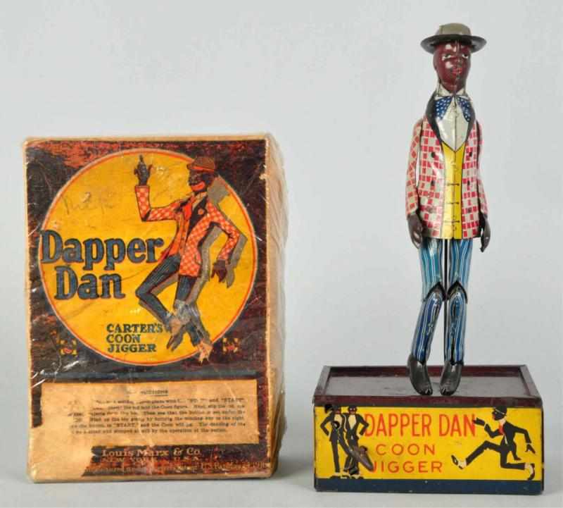 Appraisal: Tin Litho Marx Dapper Dan Dancing Wind-Up Toy American Working