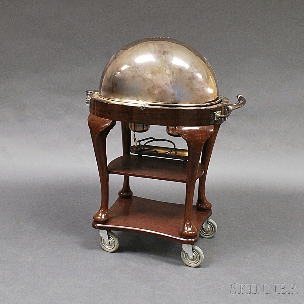 Appraisal: Service Cart with Dome ht wd dp in Estimate -