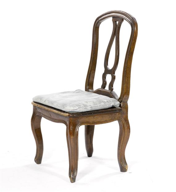 Appraisal: A CHILD'S CHAIR late Louis XV Italy th c Molded