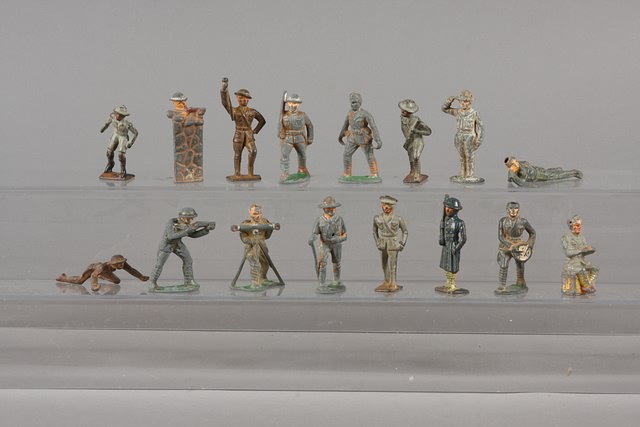 Appraisal: Lot of Dime store figures by Grey Iron and Barclay