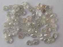 Appraisal: A quantity of loose polished round brilliant cut diamonds approx