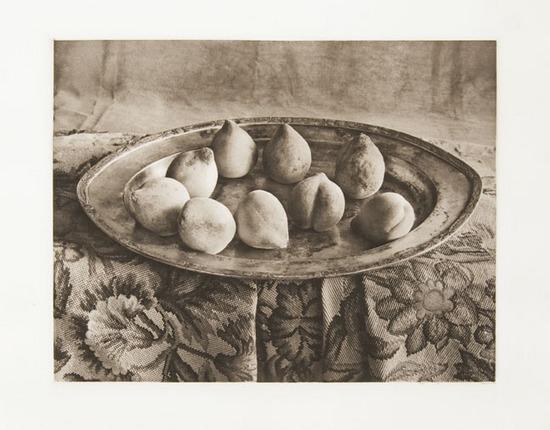 Appraisal: Lou SpitalnickTwo prints Georgia Peaches Photogravure signed in pencil inscribed