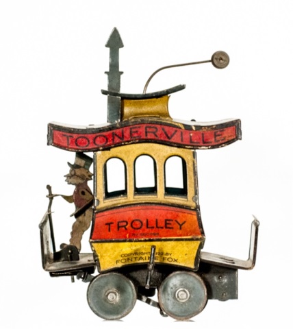 Appraisal: Toonerville Wind-Up Tin Trolley Copyright By Fontaine Fox No H