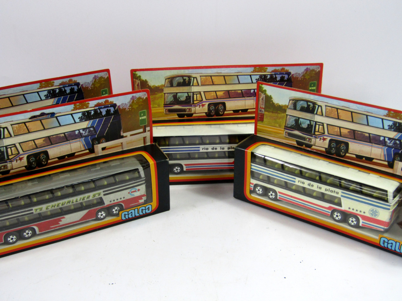 Appraisal: Galgo Coaches die cast vehicles boxed