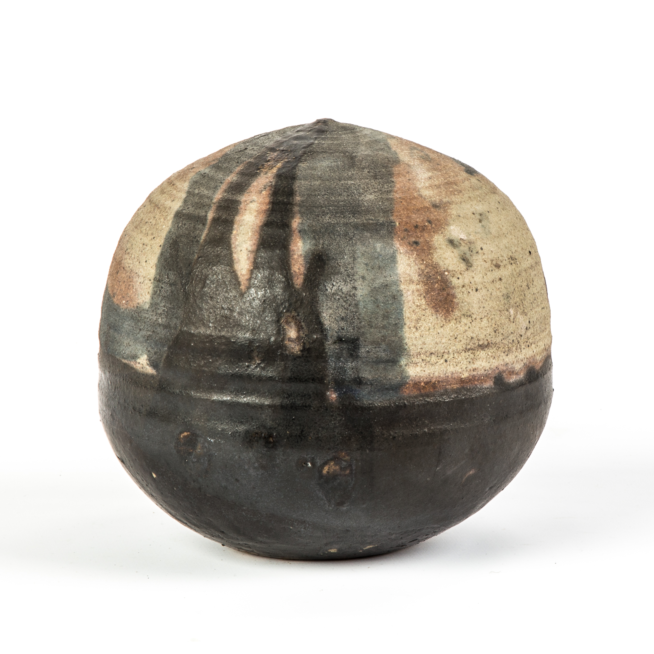 Appraisal: Toshiko Takaezu American - Closed Form c Signed Spherical vessel