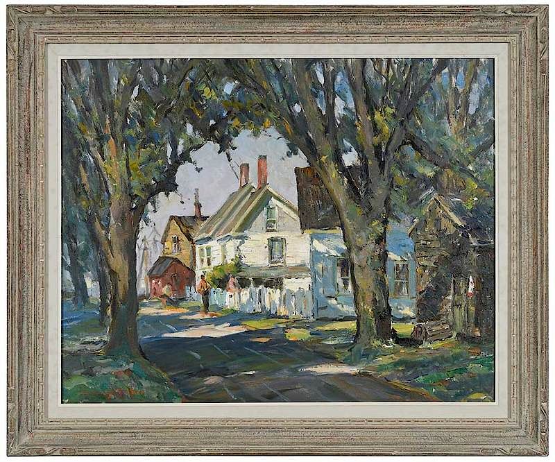 Appraisal: Claude Curry Bohm American - Summer Afternoon signed lower left