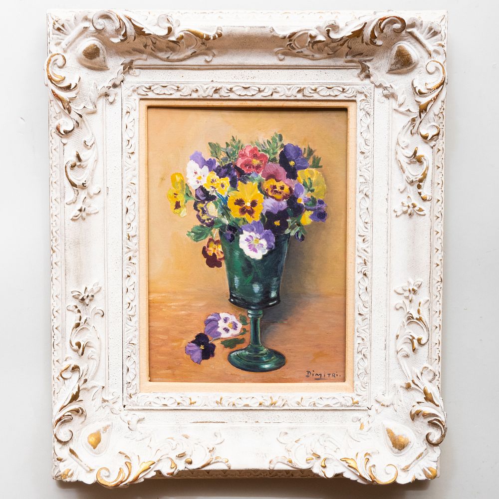 Appraisal: Jakob Dimitri - Les Fleurs and Pot de fleurs Two