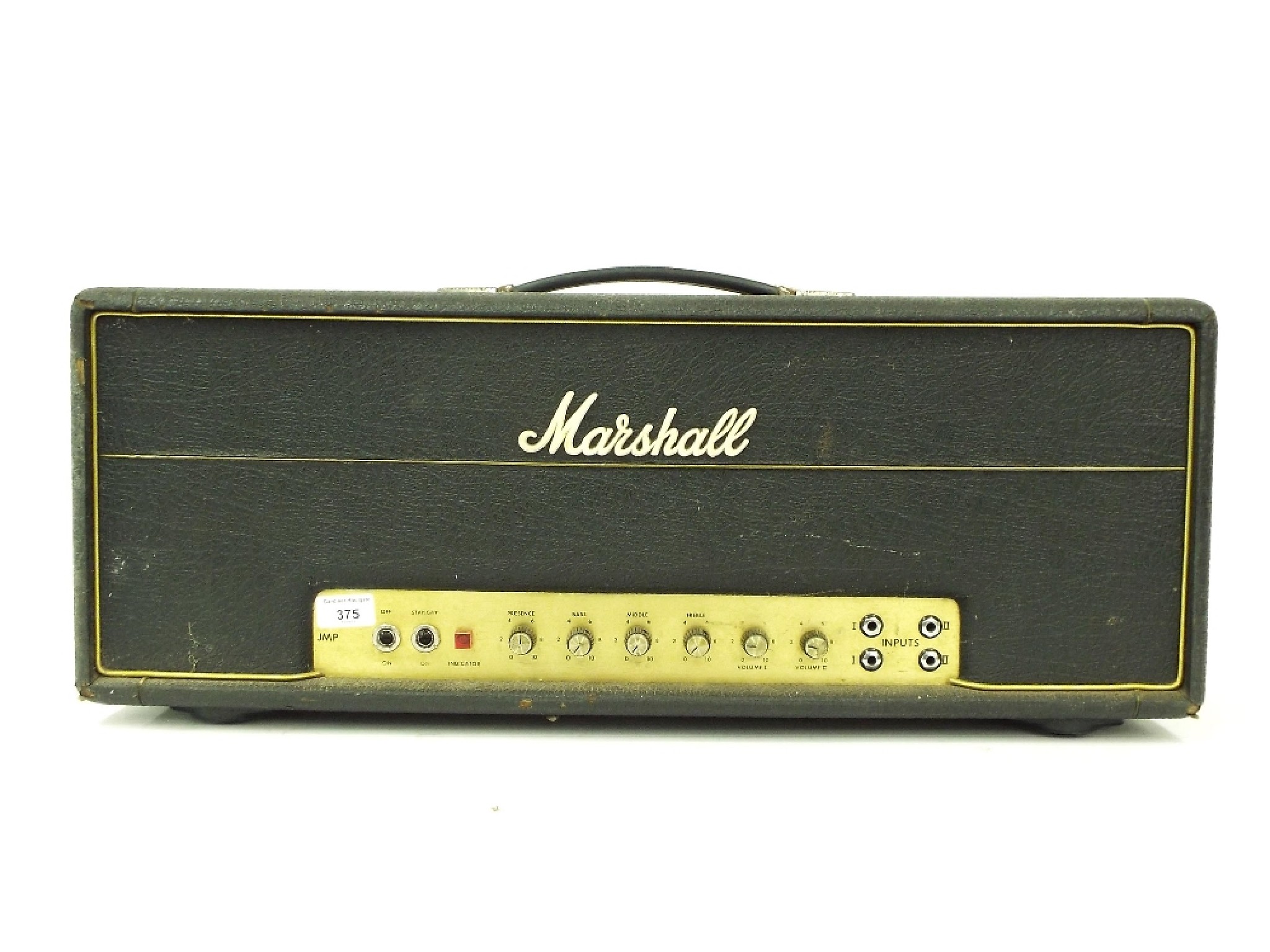 Appraisal: Marshall JMP MK II guitar amplifier head ser no S