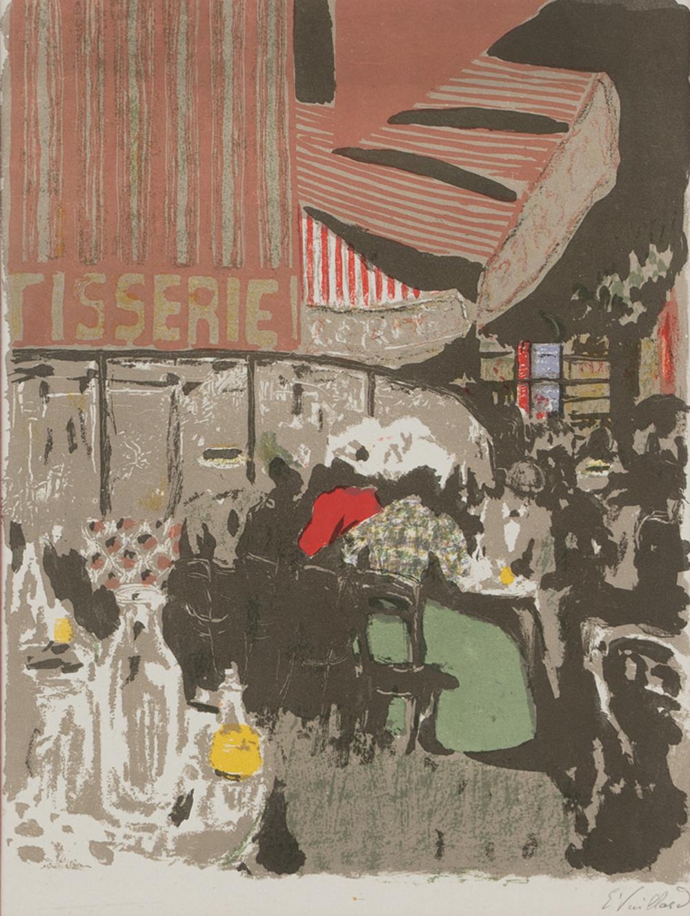 Appraisal: EDOUARD VUILLARD - LA PATISSERIE from Paysages et Interieures R