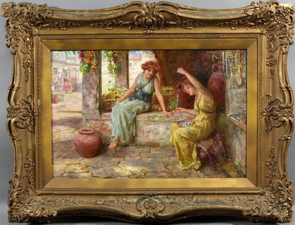 Appraisal: Francis Sydney Muschamp R B A British - two young