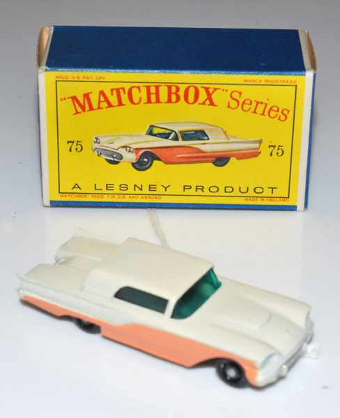 Appraisal: MATCHBOX - SERIES FORD THUNDERBIRD CREAM UPPER BODY PEACH LOWER