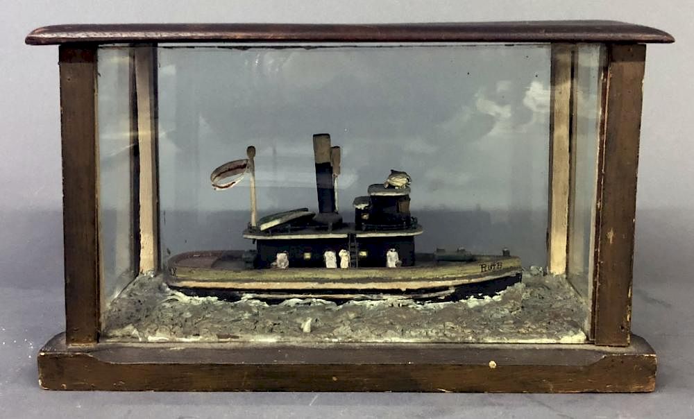 Appraisal: Waterline Model of the Tug Boat Ruth of NY Waterline