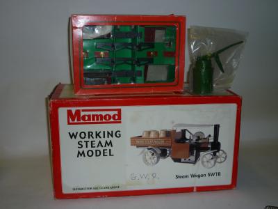 Appraisal: A Mamod Steam Wagon SW B boxed unused E a