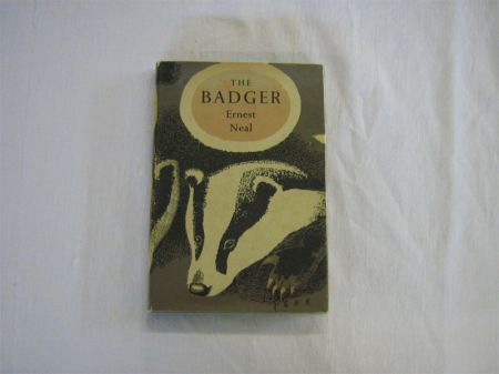 Appraisal: ERNEST NEAL THE BADGER st edn New Naturalist Monograph No