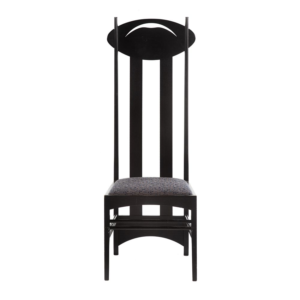 Appraisal: Charles Rennie Mackintosh Argyle Chair For Cassina in H in