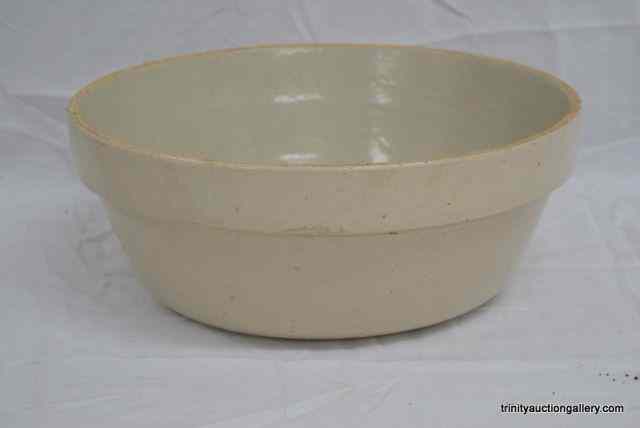 Appraisal: Vintage Crock Pottery '' Mixing BowlFrom the estate is a