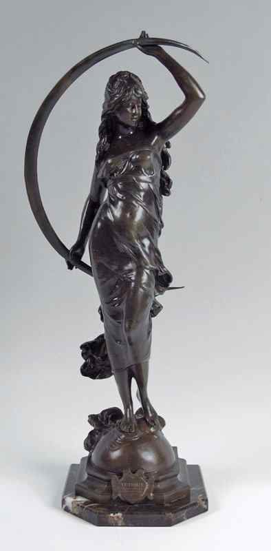 Appraisal: MOREAU Auguste after French - ''Aurore'' Bronze '' in height