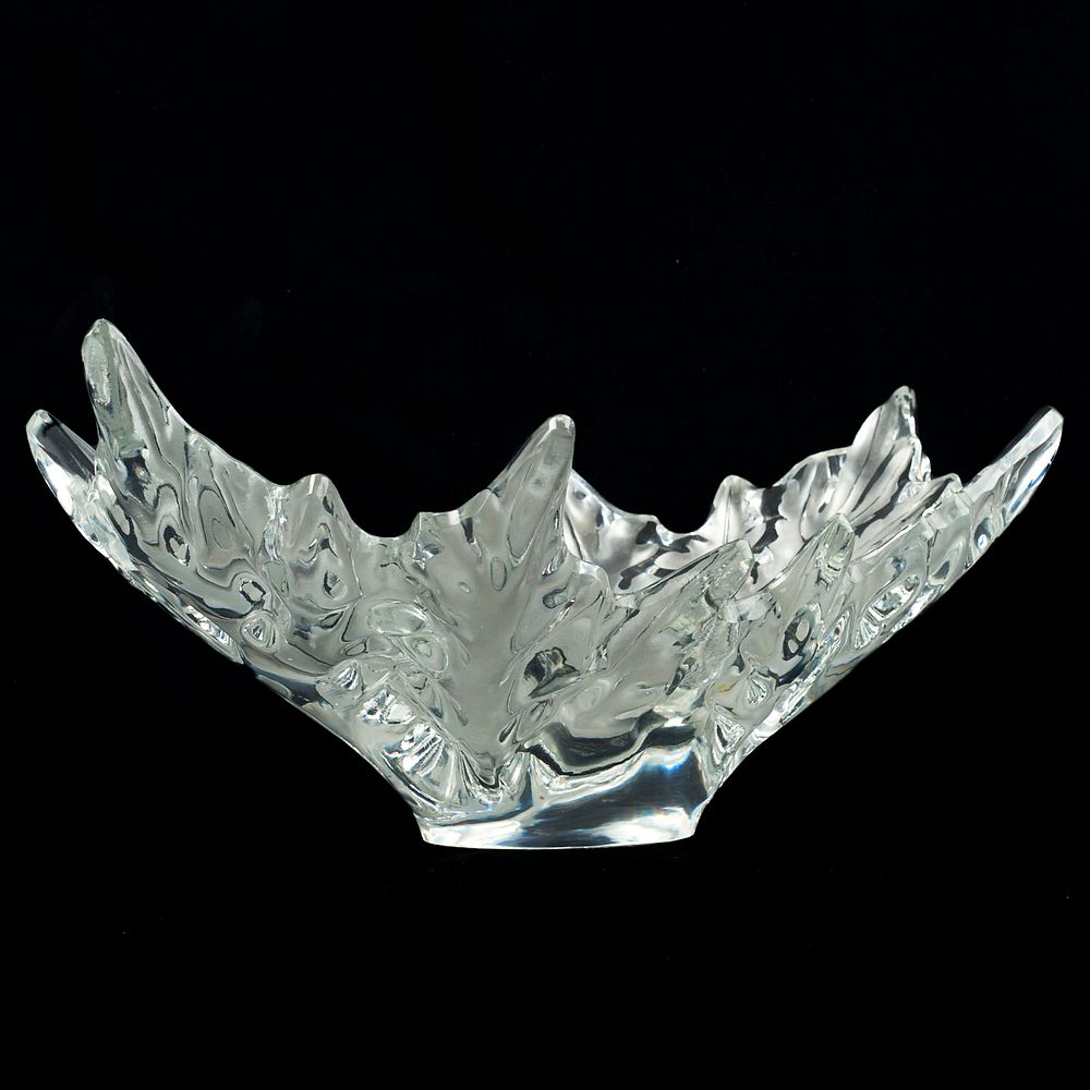 Appraisal: Lalique Champs Elysees Clear Crystal Jardiniere Marc Lalique French -