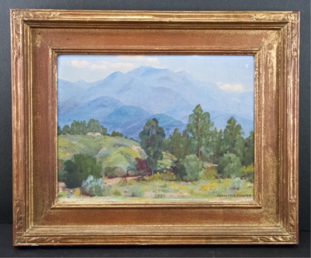 Appraisal: California Landscape by Mabel Vale Hunter American - Oil on