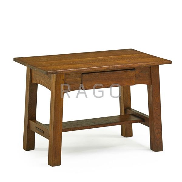 Appraisal: LIMBERT Library table Condition Report Color and wax added to