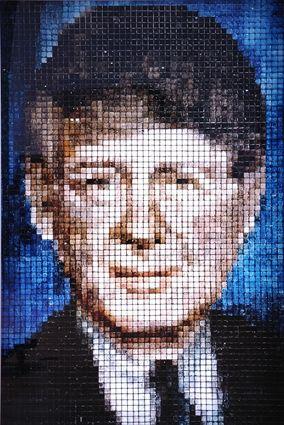 Appraisal: VIK MUNIZ B LIGHT FILTERS TED KOPPEL Photo-impression Duraclear with