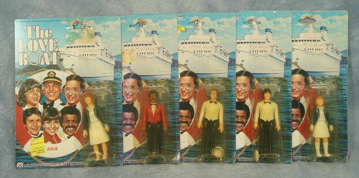 Appraisal: Mego The Love Boat figures on card figures included all