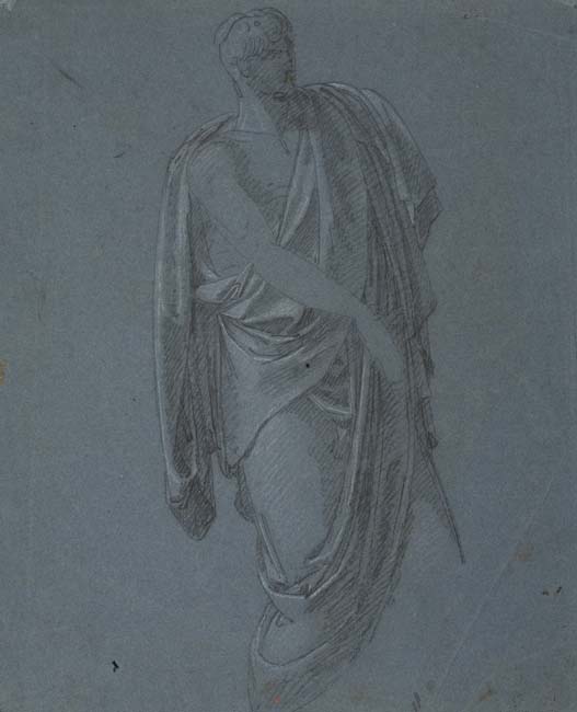 Appraisal: PIETRO BENVENUTI Arezzo - Florence Study of a Classical Figure