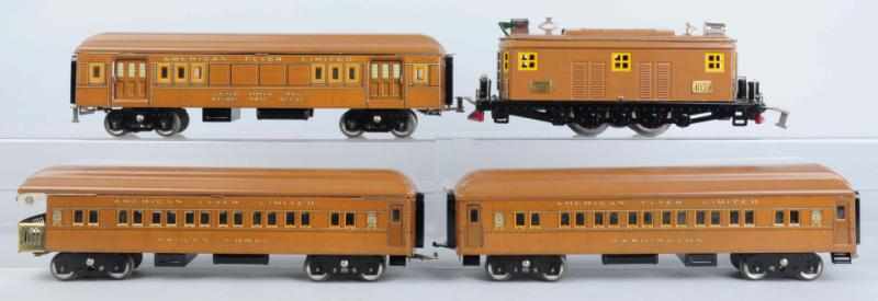 Appraisal: American Flyer President Special Train Set American Pre-war Standard gauge