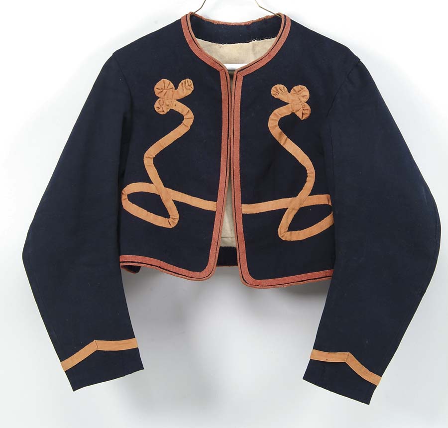 Appraisal: FRENCH ZOUAVE JACKET This is a very displayable reworked Zouave