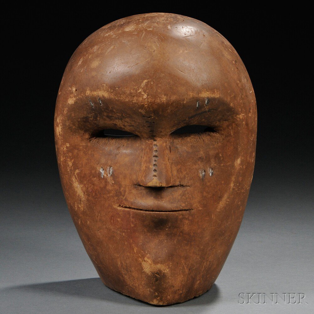 Appraisal: African Carved Wood Mask ht in Estimate - The absence